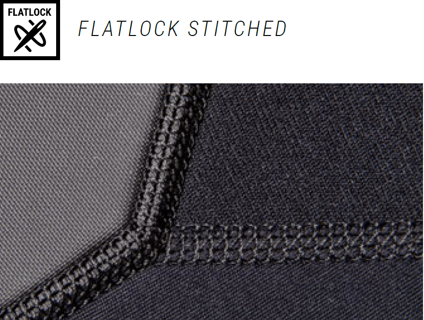 Mystic Flatlock Stitched